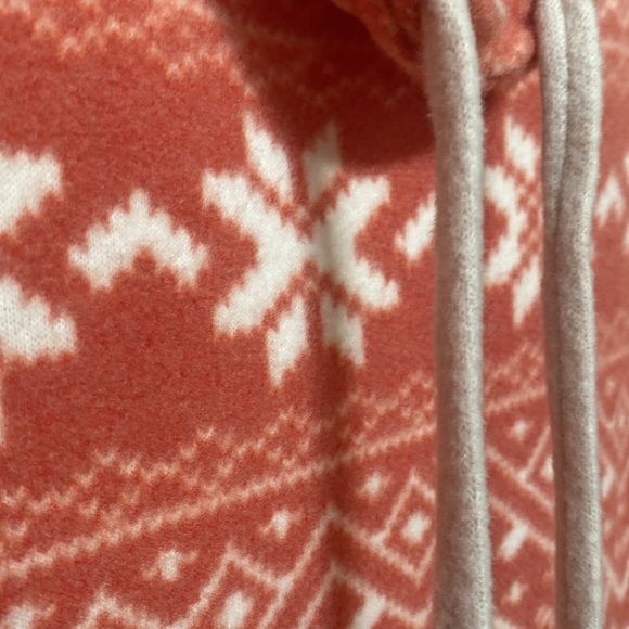 Honeyme Fleece Cowl Neck Pullover Sweatshirt Size M - Picture 3 of 4